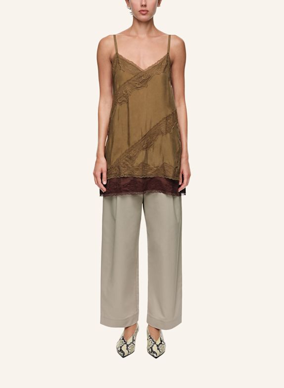 BIMBA Y LOLA Camisole-Top KHAKI
