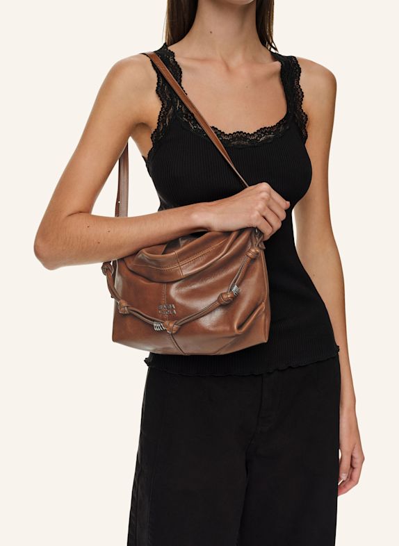 BIMBA Y LOLA Ledertasche BRAUN