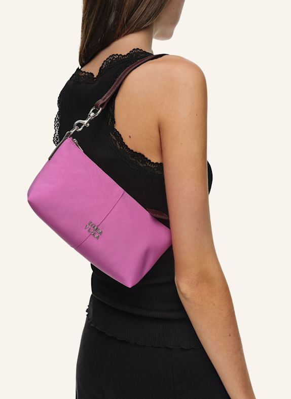 BIMBA Y LOLA Nieten-Nylon-Umhängetasche ROSA