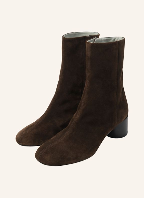 BIMBA Y LOLA Wildleder-Stiefelette BRAUN