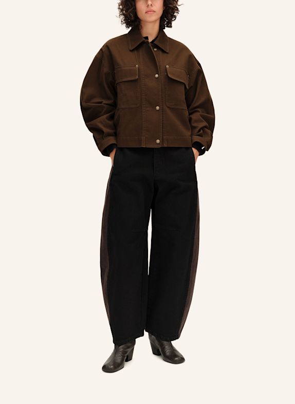 BIMBA Y LOLA Baumwolljacke BRAUN