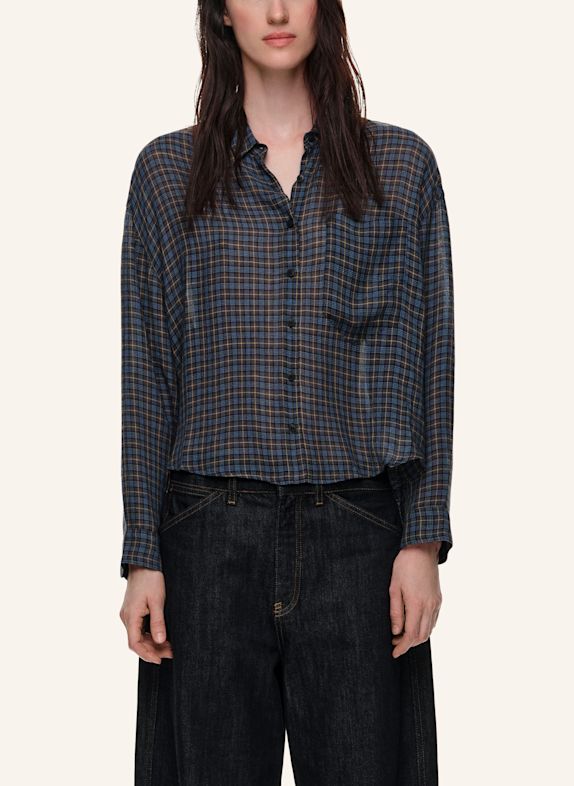BIMBA Y LOLA Karohemd BLAU