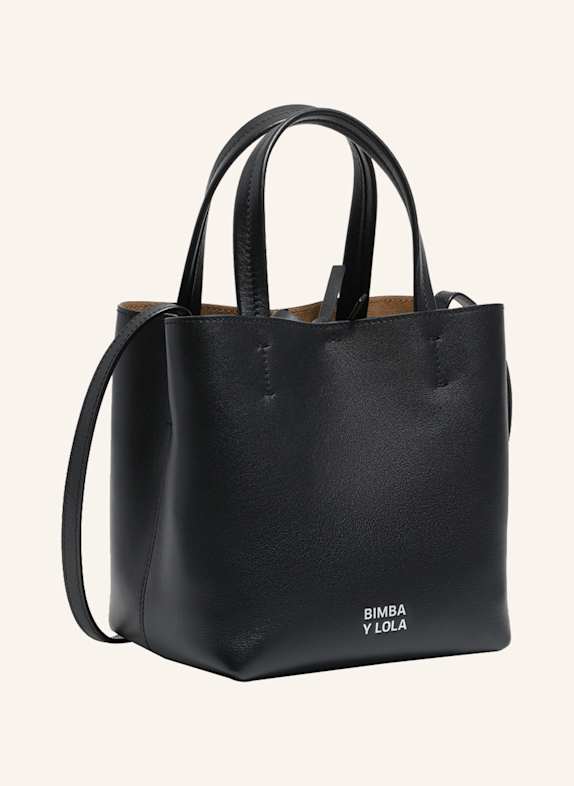 BIMBA Y LOLA Leder-Chihuahua-Tasche SCHWARZ