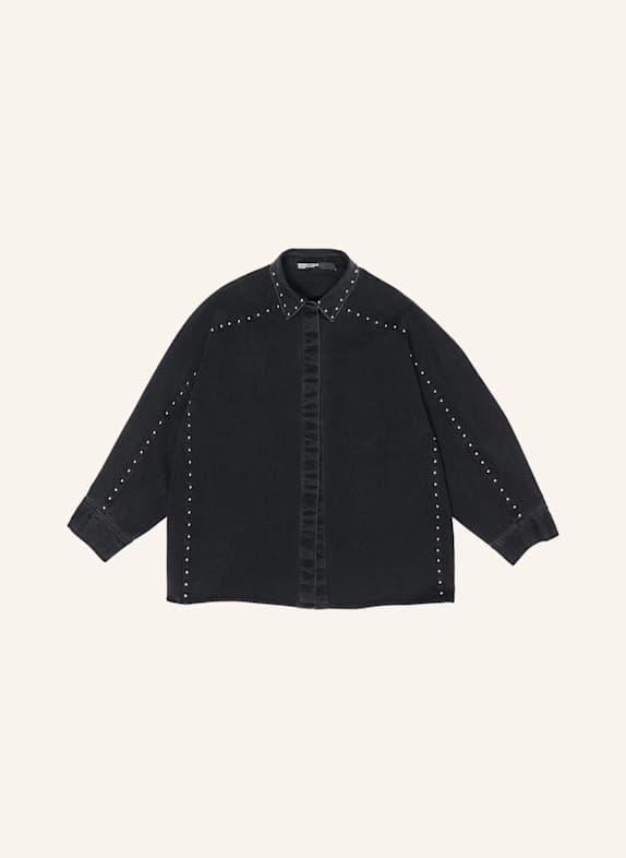 BIMBA Y LOLA Jeanshemd SCHWARZ