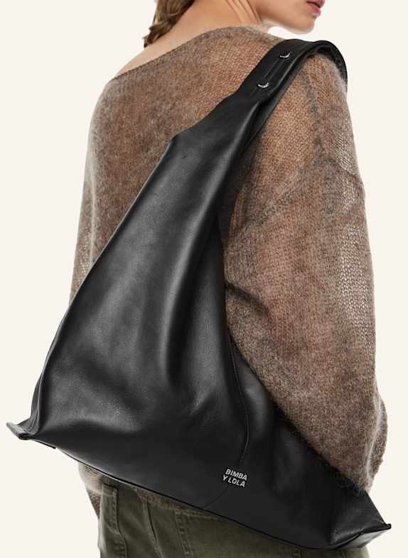 BIMBA Y LOLA Maxi-Ledertasche BRAUN