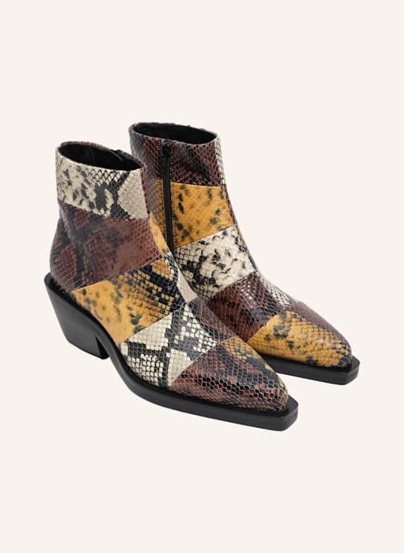 BIMBA Y LOLA Cowboy-Stiefelette BRAUN