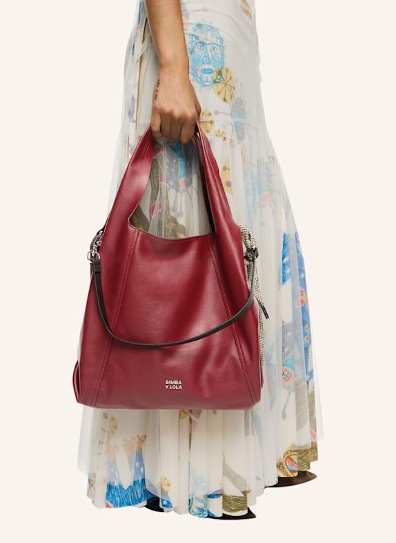 BIMBA Y LOLA Ledertasche ROT