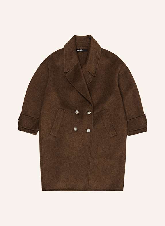 BIMBA Y LOLA Doubleface-Mantel BRAUN