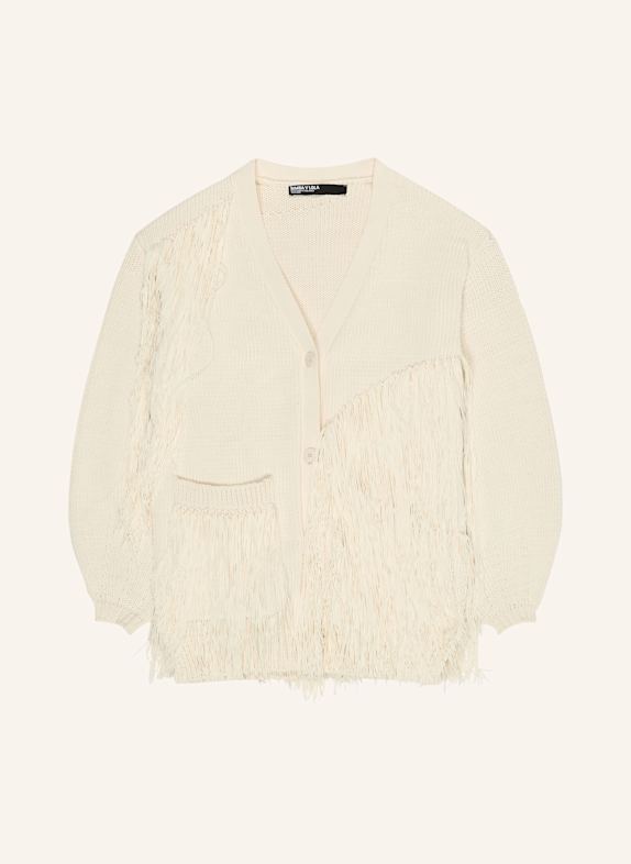 BIMBA Y LOLA Strickjacke WEISS