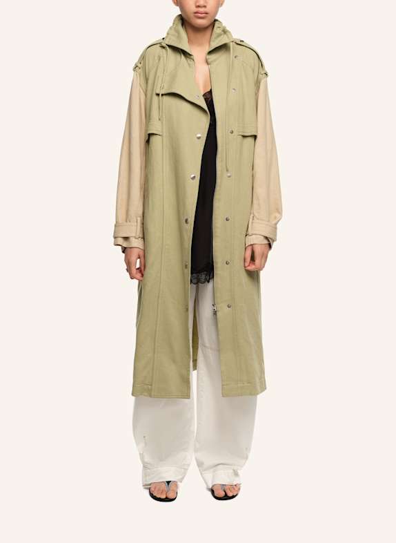 BIMBA Y LOLA Trenchcoat GRÜN