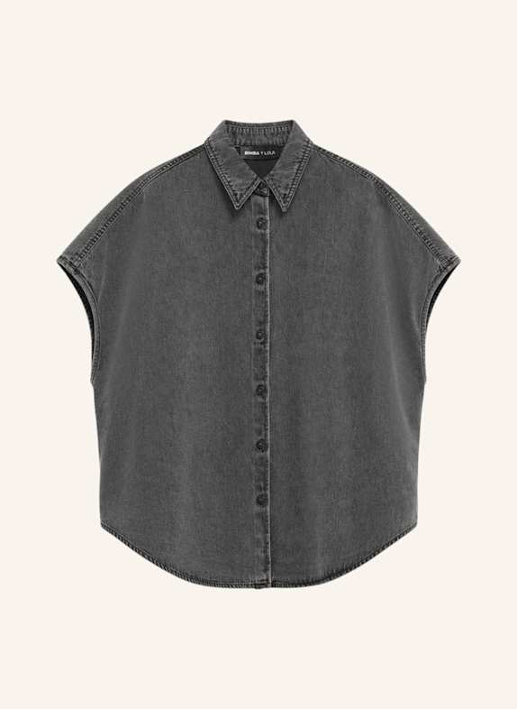 BIMBA Y LOLA Cape-Hemdbluse SCHWARZ