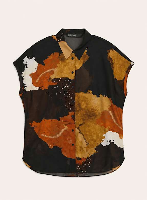BIMBA Y LOLA Hemdbluse SCHWARZ
