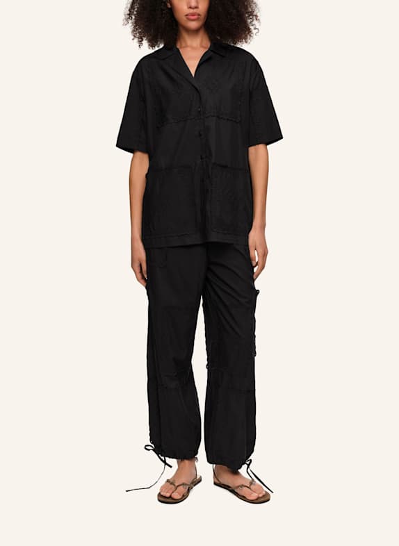 BIMBA Y LOLA Patchwork-Hose SCHWARZ