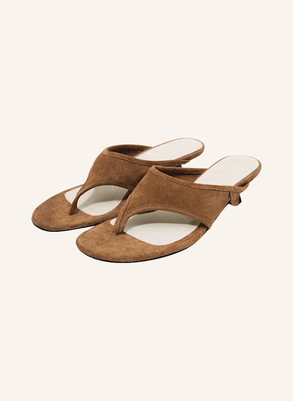 BIMBA Y LOLA Sandalette KHAKI
