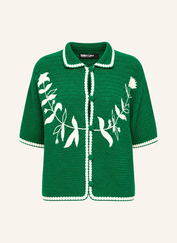 BIMBA Y LOLA Strickpullover GRÜN