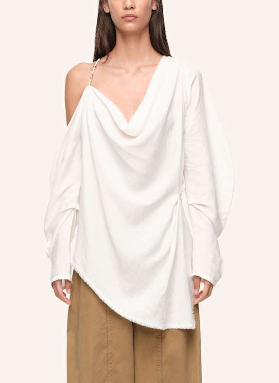 BIMBA Y LOLA Leinen-Top WEISS