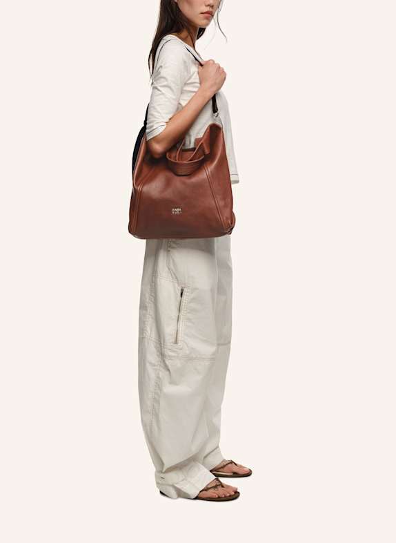 BIMBA Y LOLA Ledertasche BRAUN
