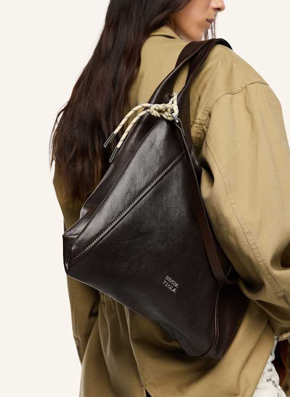 BIMBA Y LOLA Ledertasche BRAUN