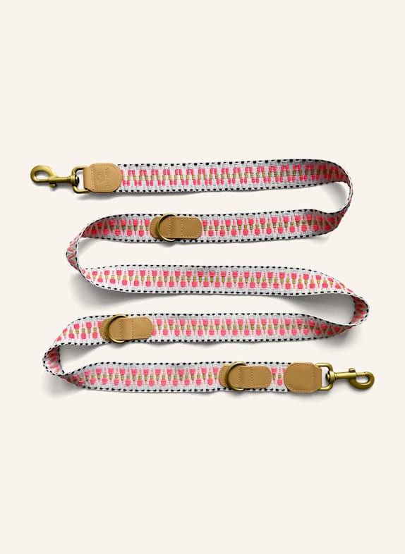 HEY LANA Hundeleine TRÈS CHIC PINK/ BEIGE