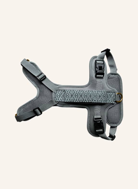 HEY LANA Hundegeschirr TRÈS CHIC GRAU/ HELLBLAU