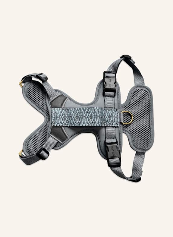 HEY LANA Hundegeschirr TRÈS CHIC GRAU/ HELLBLAU