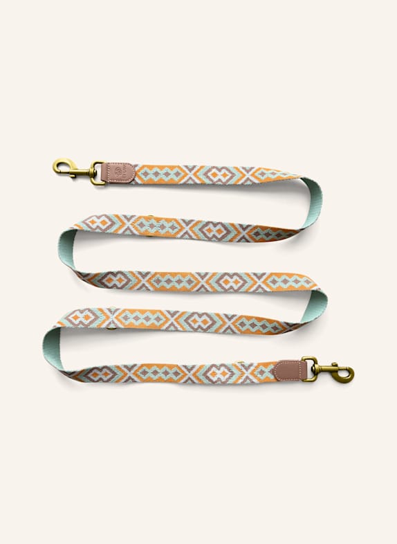 HEY LANA Hundeleine TRÈS CHIC MINT/ ORANGE