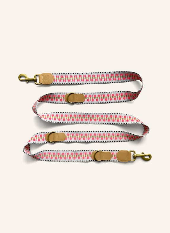 HEY LANA Hundeleine TRÈS CHIC PINK/ BEIGE