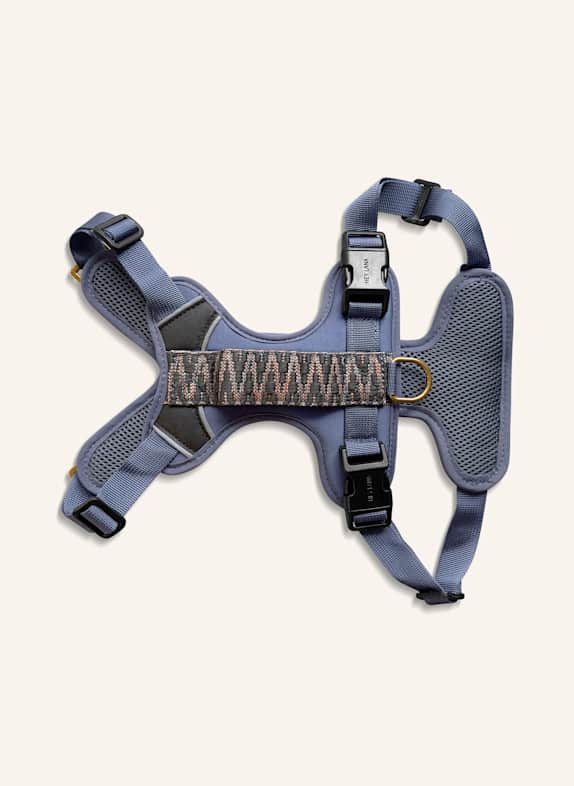 HEY LANA Hundegeschirr TRÈS CHIC BLAU/ GRAU