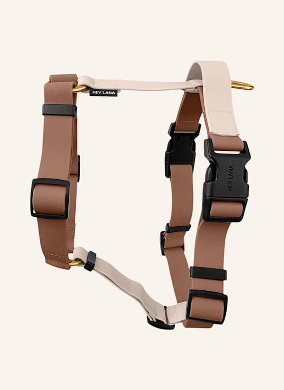 HEY LANA Hundegeschirr OUTDOOR FLEX CAMEL/ BEIGE