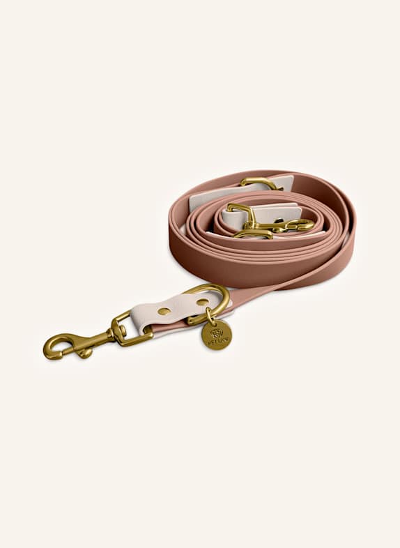 HEY LANA Hundeleine OUTDOOR FLEX CAMEL/ BEIGE