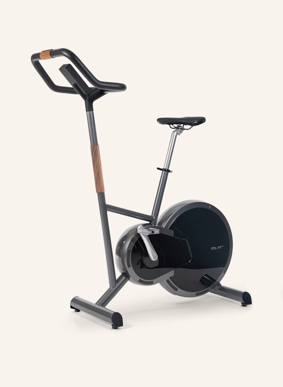STIL-FIT Ergometer PURE SCHWARZ / WALNUSS