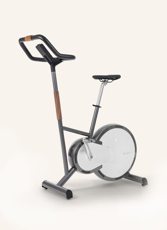 STIL-FIT Ergometer PURE WEISS / WALNUSS