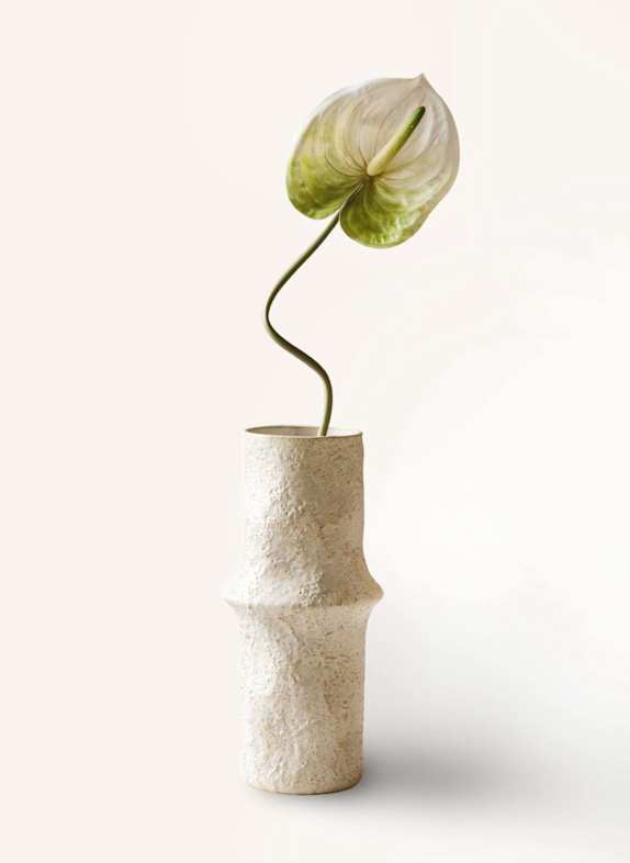 Botané Kunstblume ANTHURIUM FLOWER WEISS