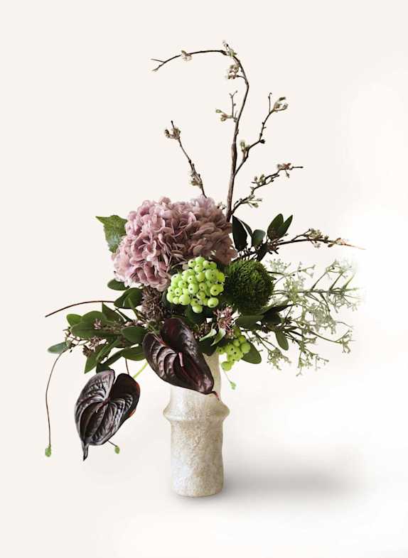 Botané Künstlicher Blumenstrauß MIDNIGHT VINE SCHWARZ