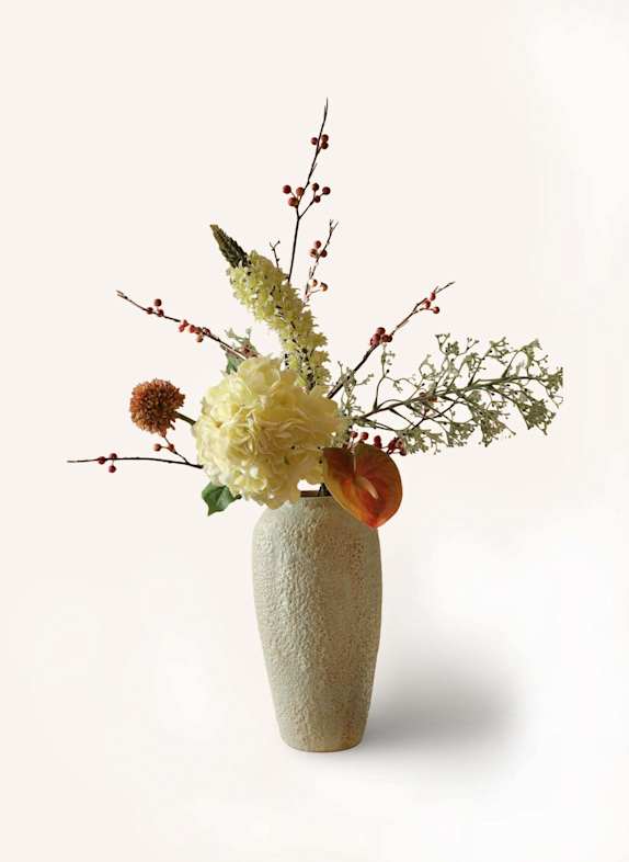 Botané Künstlicher Blumenstrauß FROSTED AMBER ROSA