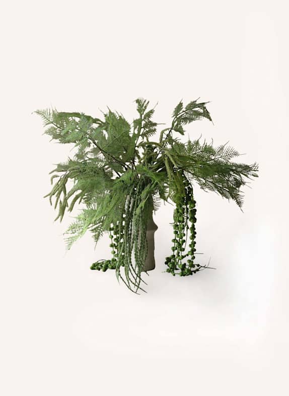 Botané Künstlicher Blumenstrauß GREEN LUSH GRÜN