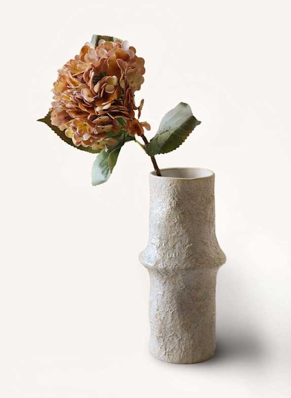 Botané Kunstblume SMALL HYDRANGEA FLOWER ORANGE