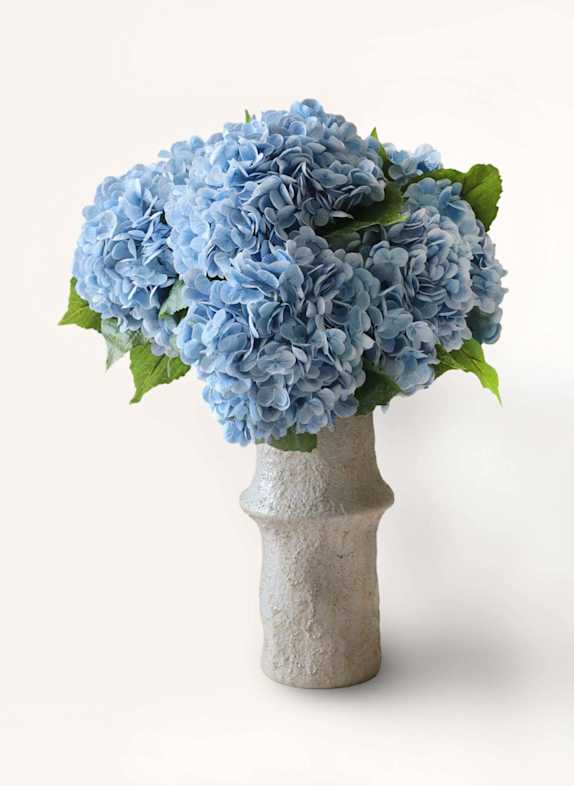 Botané Künstlicher Blumenstrauß HYDRANGEA BOUQUET HELLBLAU