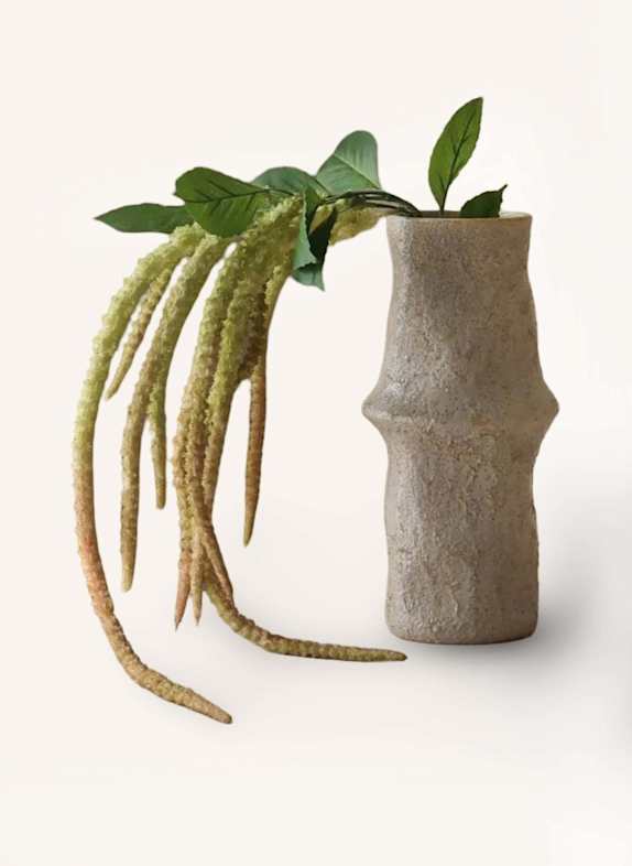 Botané Kunstblume THREE FORKS AMARANTHUS FLOWER HELLGRÜN