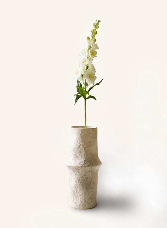 Botané Kunstblume DELPHINIUM FLOWER WEISS