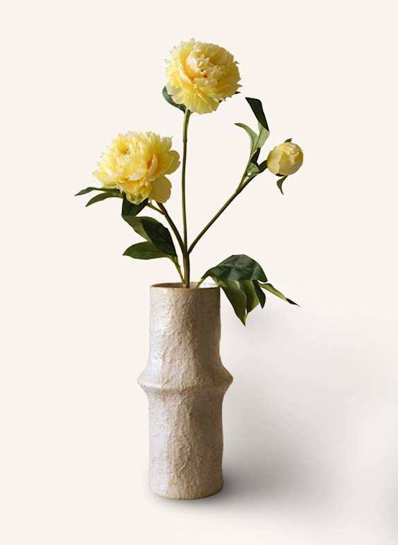 Botané Kunstblume PEONY FLOWER GELB