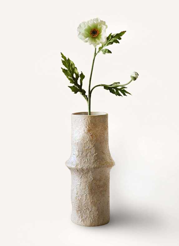 Botané Kunstblume LARGE POPPY FLOWER WEISS