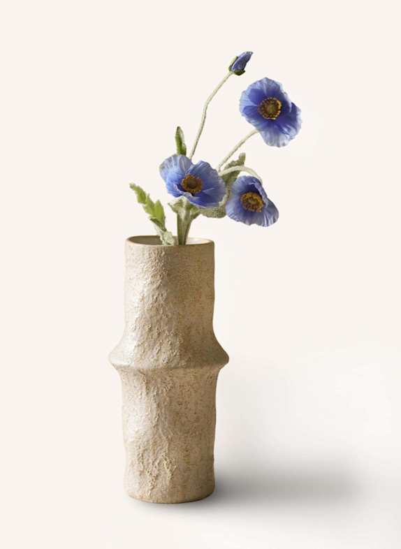 Botané Kunstblume POPPY FLOWER BLAU