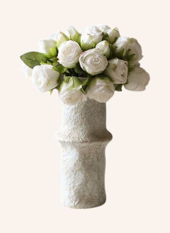Botané Artificial Flower Bouquet: MINI ROSE BOUQUET WHITE