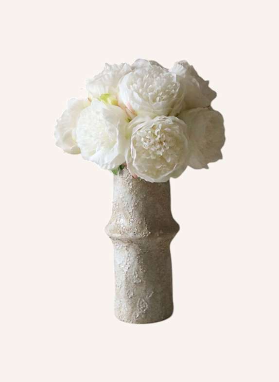 Botané Künstlicher Blumenstrauß MINI PEONY BOUQUET WEISS