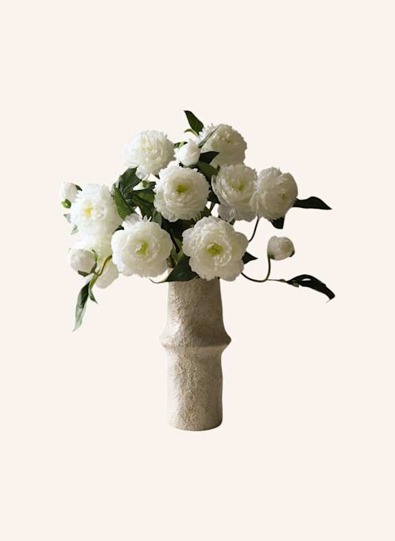 Botané Artificial Flower Bouquet: PEONY BOUQUET WHITE