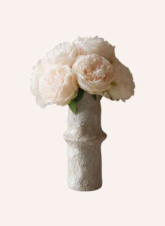 Botané Artificial Flower Bouquet: MINI PEONY BOUQUET CREAM