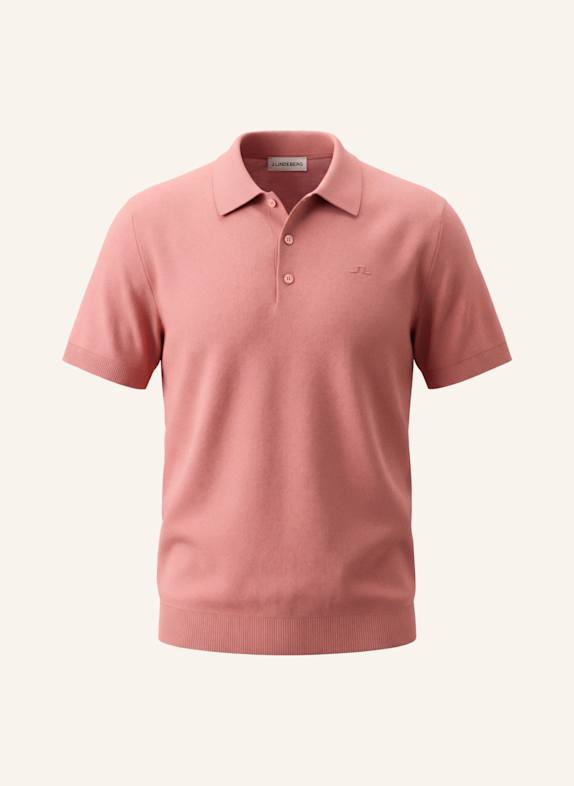 J.LINDEBERG Strick‑Polo PINK