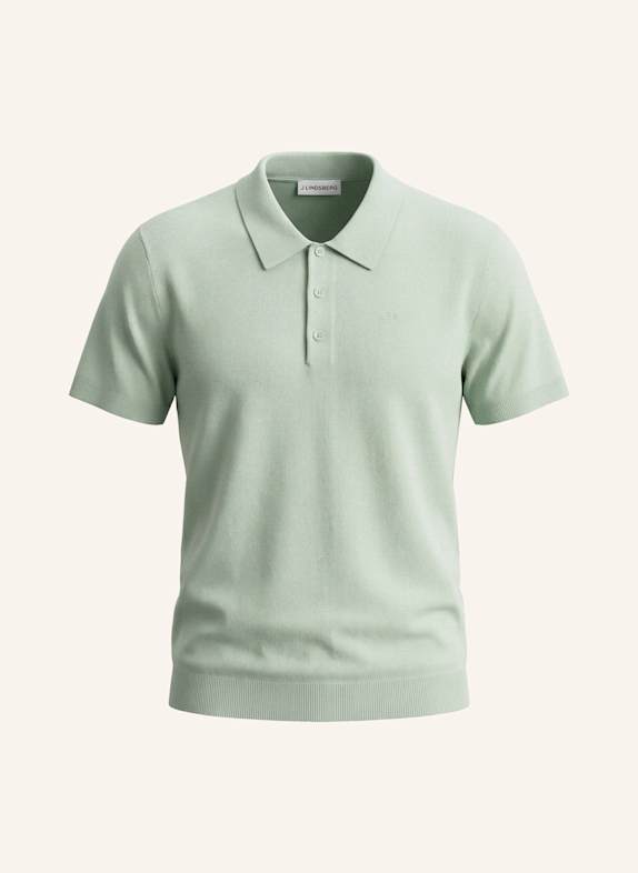 J.LINDEBERG Strick‑Polo GRÜN