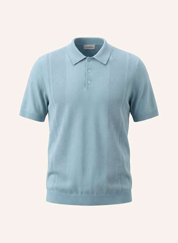 J.LINDEBERG Strick‑Polo BLAU